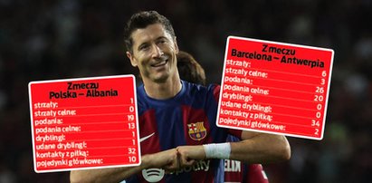 Barca nakręca Lewego bardziej niż kadra? Liczby mówią wiele