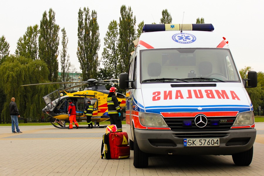 Akcja LPR w centrum Tychów