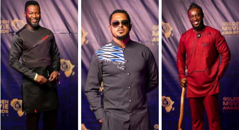 Adjetey Anang, Van Vicker and Fiifi Coleman