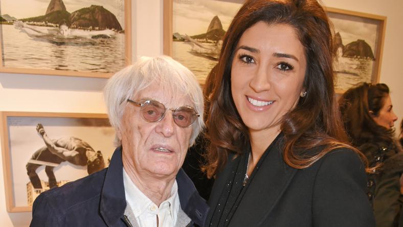 Ecclestone és neje Fabiana Fotó: Getty Images