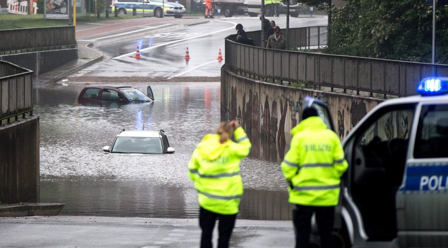 POWÓDŹ W NIEMCZECH