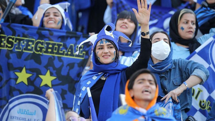 Žene se suočavaju sa ograničenjima kad je u pitanju gledanje utakmica u Iranu | Foto: AFP via Getty Images