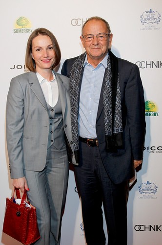 Jagna Marczułajtis-Walczak i Jerzy Fedorowicz na premierze filmu 'Obywatel'