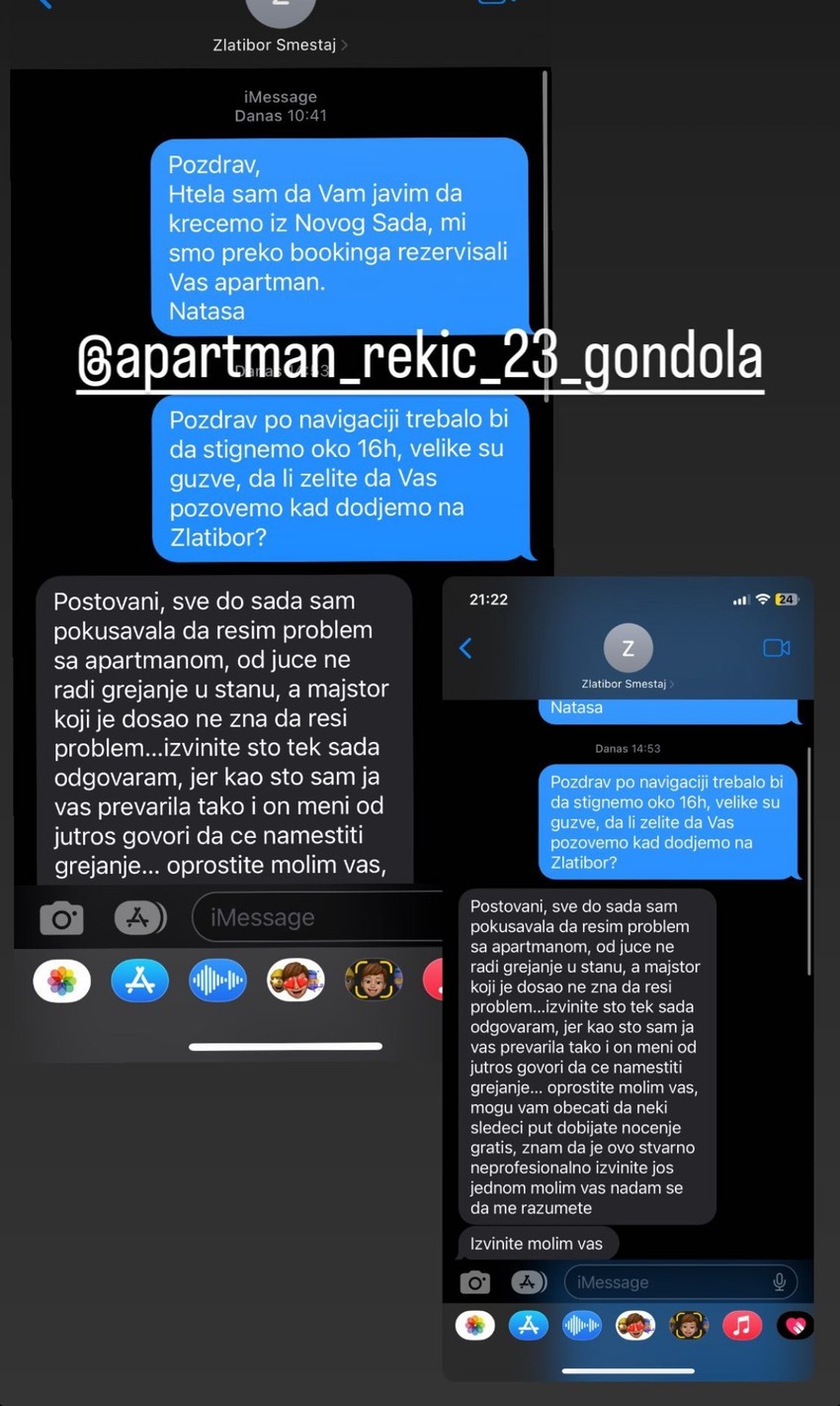 Odgovor nije stizao satima