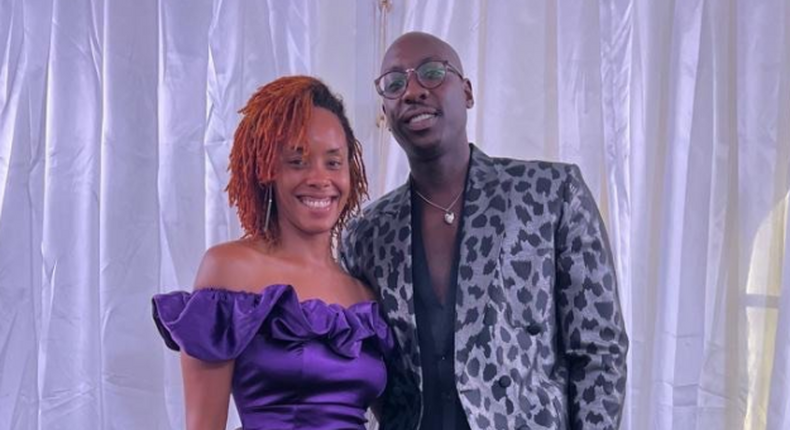 Sauti Sol's Bien-Aime Baraza with his wife, dancer/choreographer Chiki Kuruka