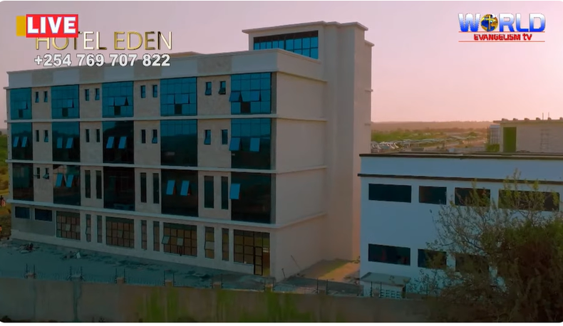Eden Hotel in Kilifi owned by New Life Prayer Center and Church led by Pastor Ezekiel Odero