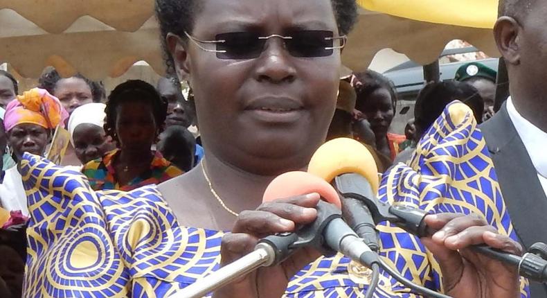 The Minister of State Office of the Prime Minister (Northern Uganda) Grace Freedom Kwiyucwinyi