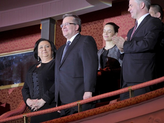 Anna i Bronisław Komorowscy