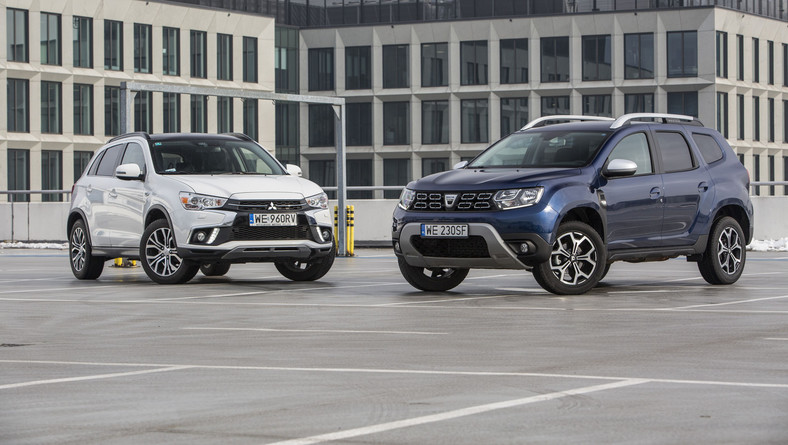 Dacia Duster kontra Mitsubishi ASX który SUV za 80 tys