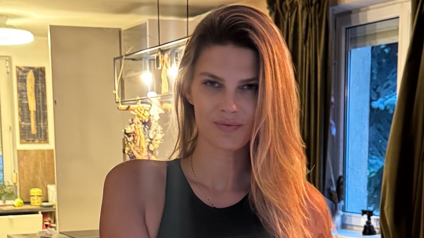 Bývalá miss Mirka Luberdová.