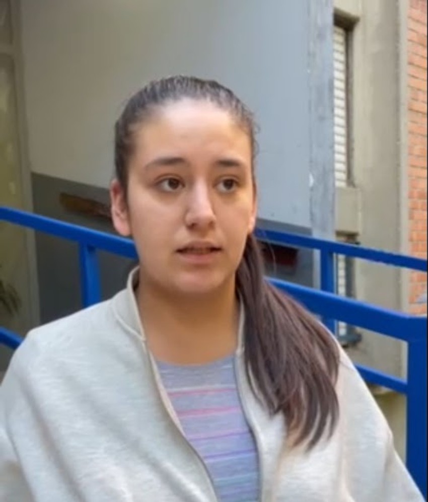 Milica, očevidac požara na Vidikovcu