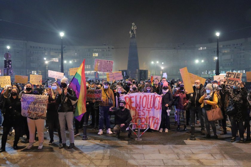 Protest po decyzji TK w sprawie aborcji. 13 dzień