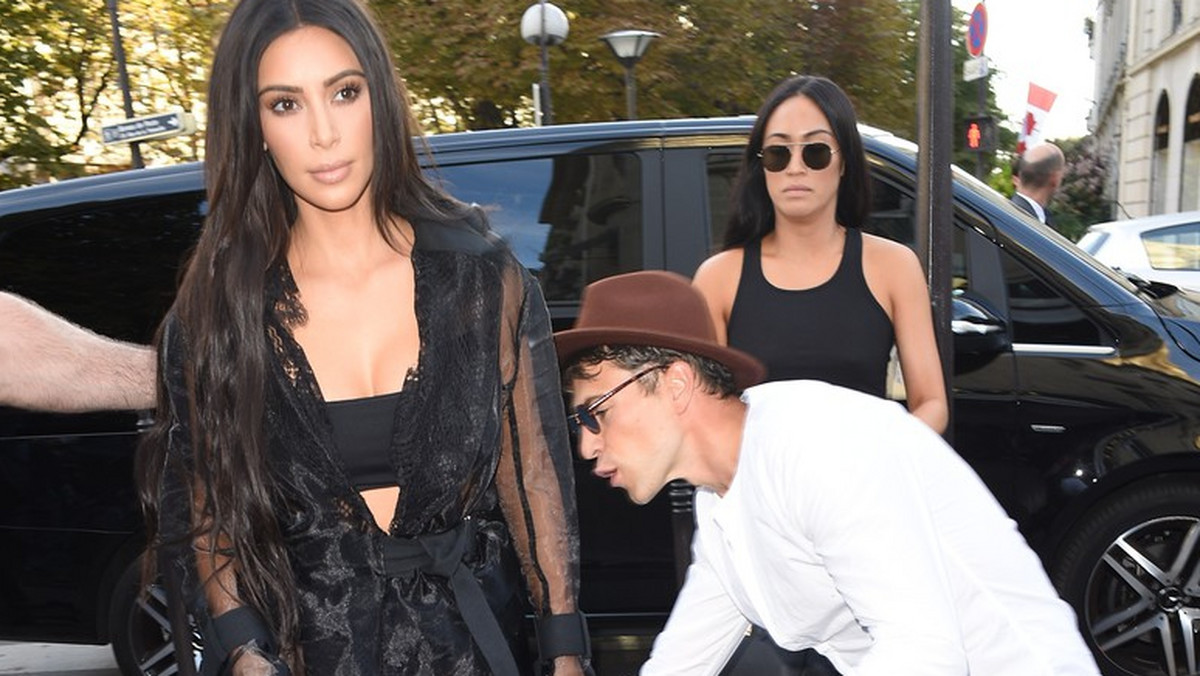 Kim Kardashian zaatakowana przez prankstera