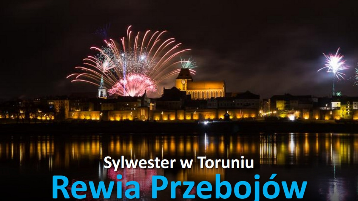 Mimo że Telewizja Polska nie zdecydowała się na organizację Sylwestra wspólnie w Toruniem, miasto urządzi swoją, dużą imprezę, w której bezpłatnie będą mogli wziąć udział wszyscy chętni. Plenerowy koncert "Sylwestrowa Rewia Przebojów" na Rynku Staromiejskim ma się rozpocząć o godz. 21 i potrwać prawie pięć godzin.