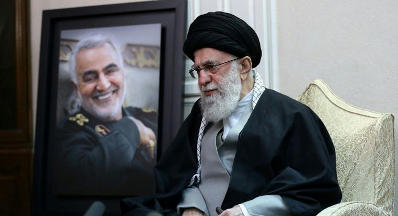 Iran's supreme leader Ayatollah Ali Khamenei had vowed severe revenge for a US drone strike that killed storied Iranian military commander Qasem Soleimani near Baghdad airport last week