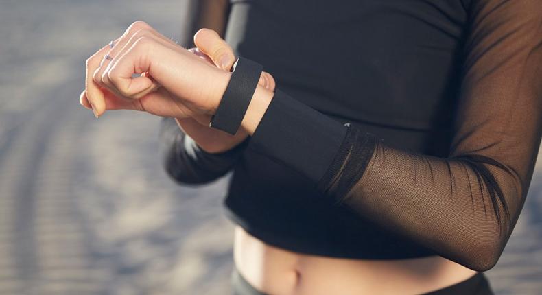 Fitness tracker saves a woman's life.