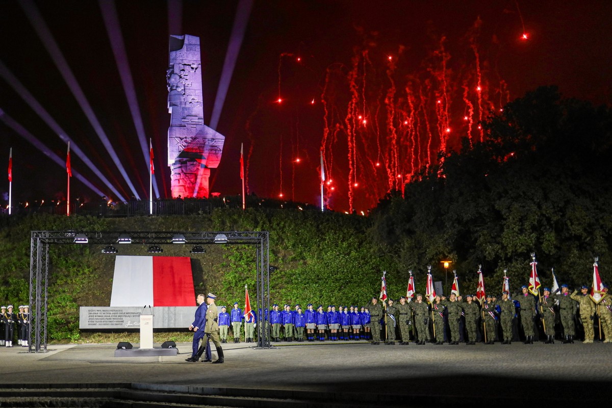 Obchody 86. rocznicy wybuchu II Wojny Swiatowej na Westerplatte