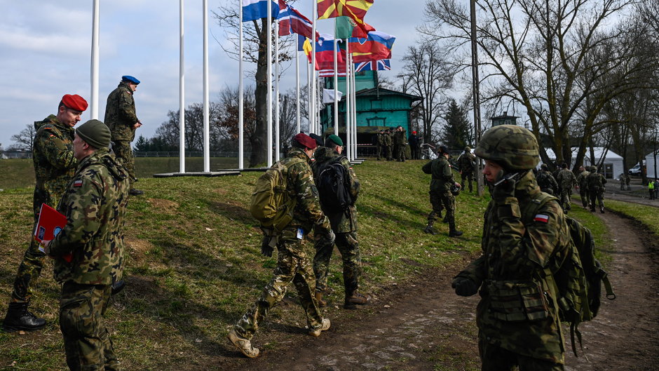 Ćwiczenia NATO "DRAGON-24" w Korzeniewie, 4 marca br.
