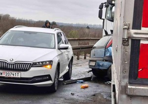 Saobraćajna nesreća na mostu Kovin-Smederevo 