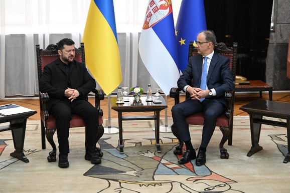 "SRBIJA OSTAJE ČVRSTO OPREDELJENA ZA MIR" Macut se sastao sa Zelenskim, priređen radni ručak u čast predsednika Ukrajine (FOTO)