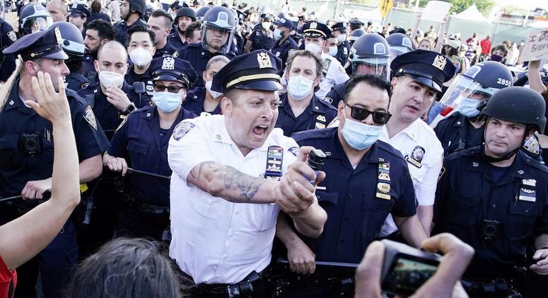 protest new york