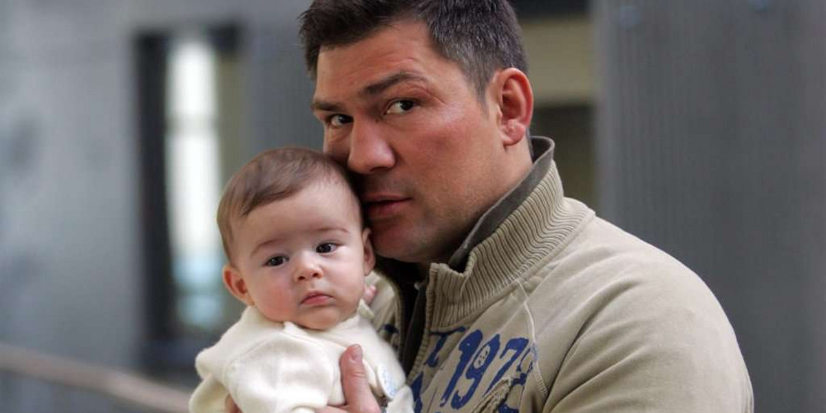 Michalczewski pokazał syna. Foto