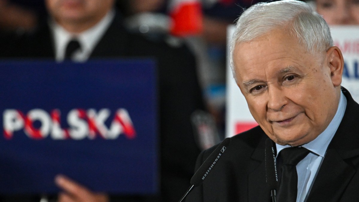 Prezes PiS Jarosław Kaczyński