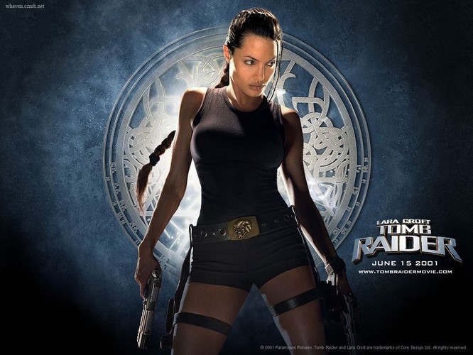 Angelina Jolie jako Lara Croft