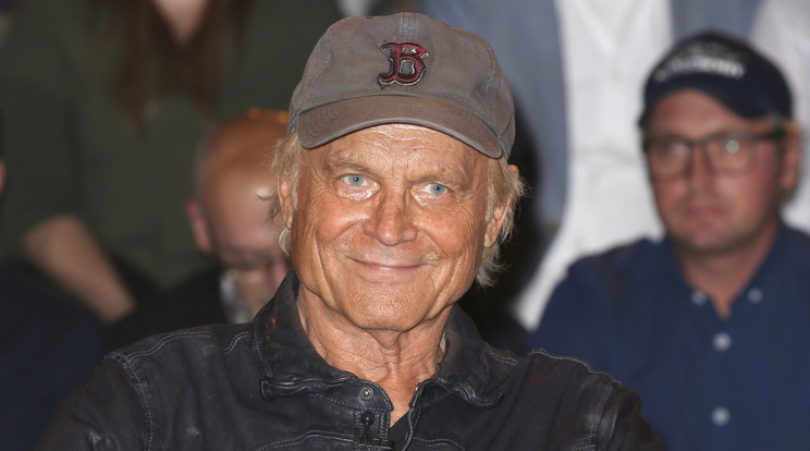 Terence Hill egy magyar férfit lepett meg / Fotó: Northfoto