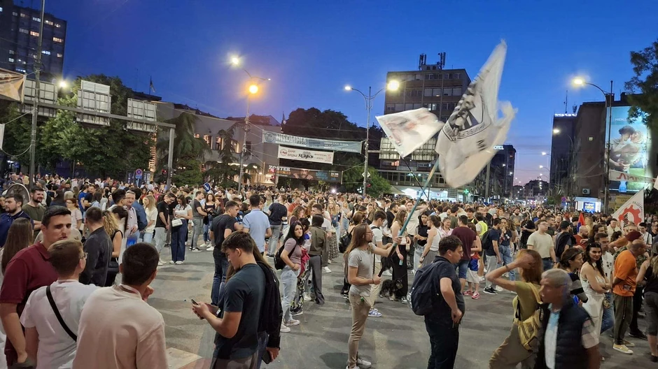 Niš protest