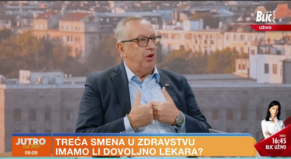 Doktor Aleksandar Stojanović, direktor DZ Palilula