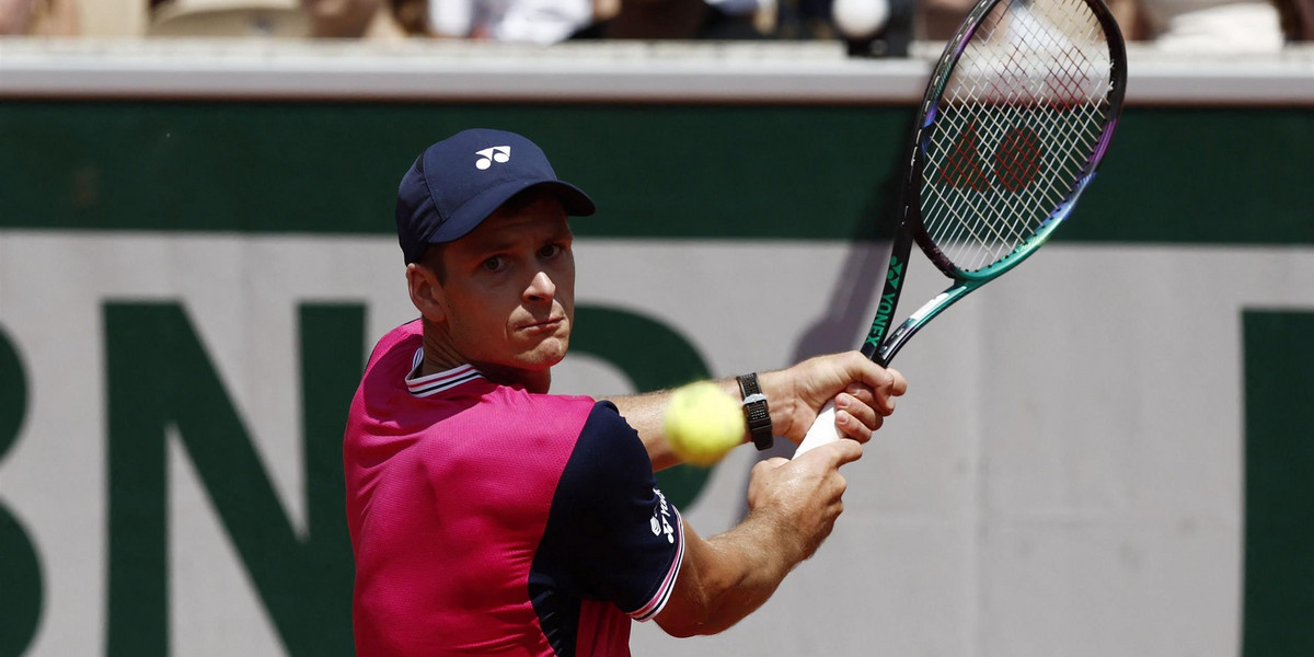 Hubert Hurkacz zakończył przygodę z tegorocznym French Open na trzeciej rundzie. 
