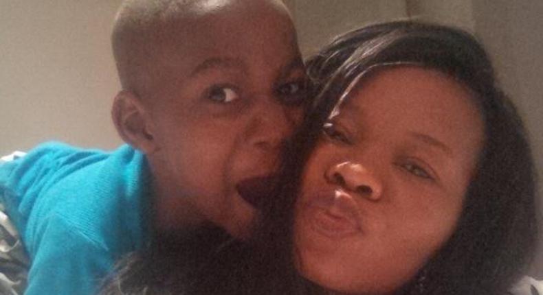 Nollywood actress, Bimbo Oshin and her son