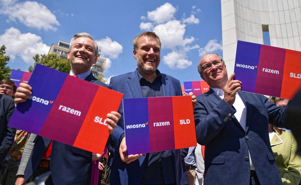 Robert Biedroń Adrian Zandberg Włodzimierz Czarzasty