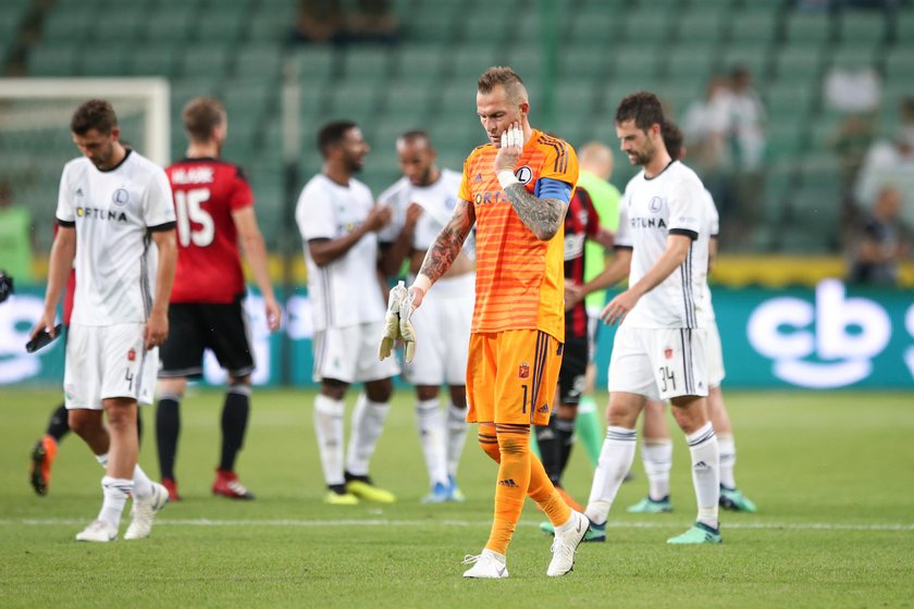 Pilka nozna. Liga Mistrzow. Legia Warszawa - Spartak Trnava. 24.07.2018