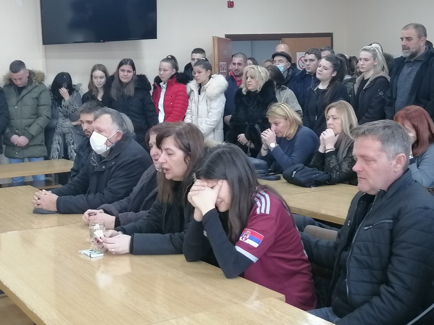 FOTO: Sa komemoracije Ognjenu Pejiću u valjevskoh Hali sportova