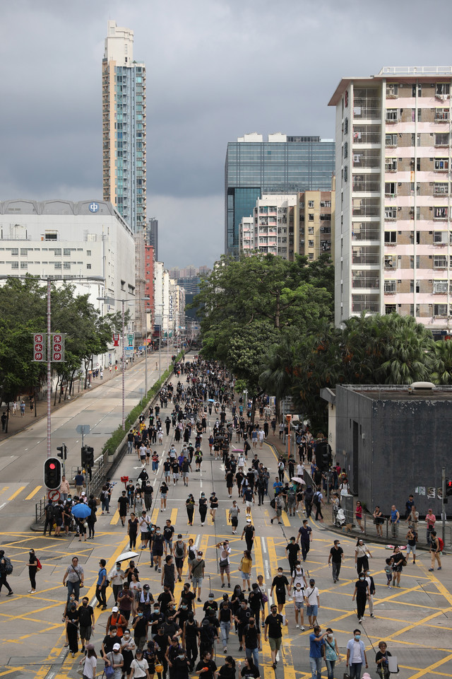 Zamieszki w Hongkongu