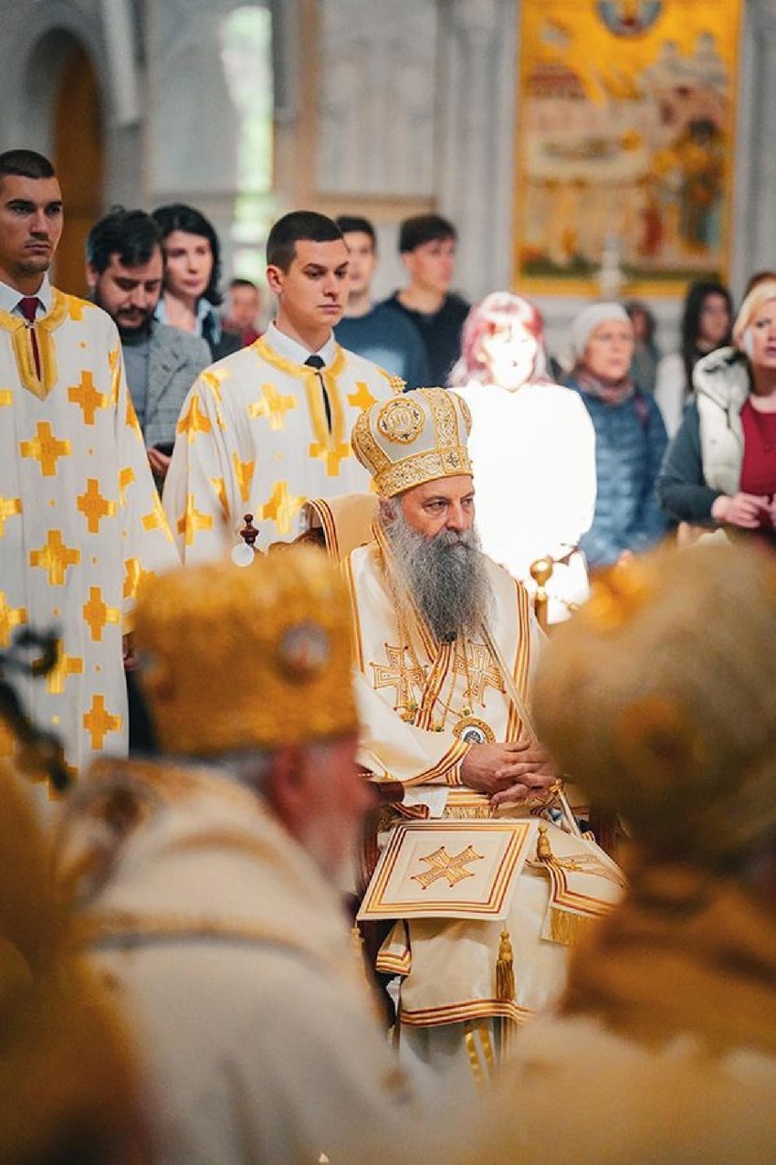 Patrijarh Porfirije na otvaranju Sabora SPC | Foto: Fonet
