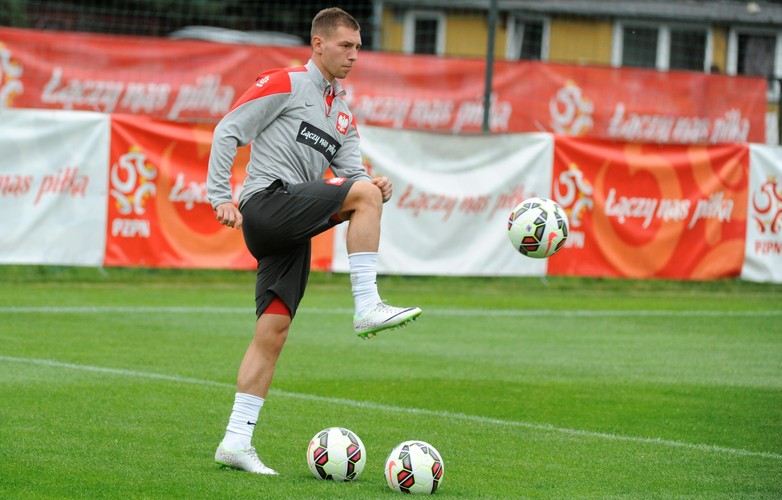 Polscy piłkarze szykują się do meczu z Gibraltarem