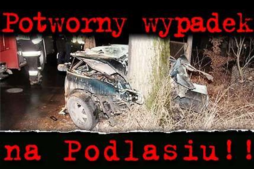 Potworny wypadek na Podlasiu!!