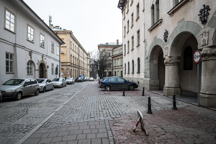 Kraków w "Belle Epoque" - ulica Poselska dziś