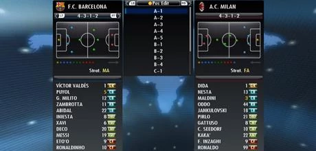 Screen z gry "Pro Evolution Soccer 2008"