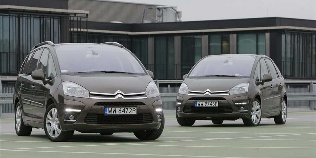 Citroen C4 Picasso kontra C4 Grand Picasso. Czy większy znaczy lepszy