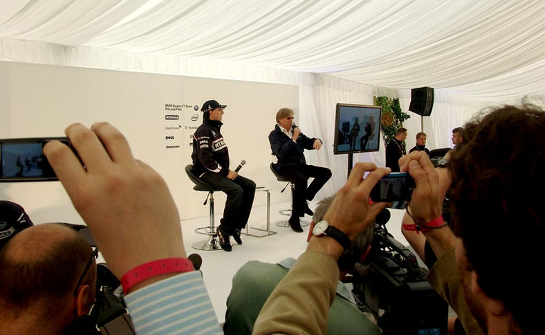 BMW Sauber F1 Pit Lane Park: Kubica - na największy sukces jeszcze czekam!