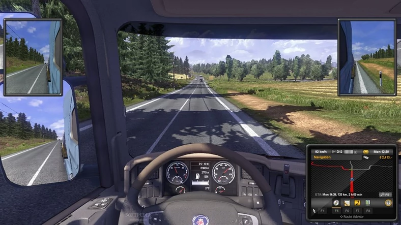 Marzysz o zostaniu kierowcą ciężarówki? Sprawdź się najpierw w Euro Truck Simulatorze 2 - nadasz się, jeżeli się nie zanudzisz...