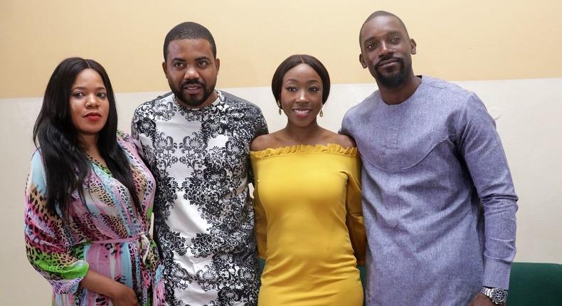 Toyin Abraham, Okey Uzoeshi, Beverly Naya and Mawuli Gavor.