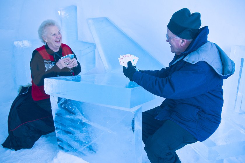 Ice Hotel w szwedzkiej części Laponii