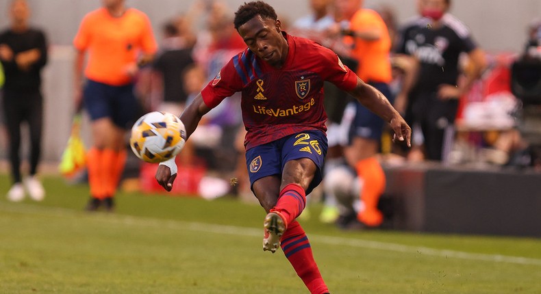 MLS: FC Dallas at Real Salt Lake from Rio Tinto Stadium in Sandy, Utah. (Sep 4, 2021). Photo courtesy, Patrick Rouin-PR4