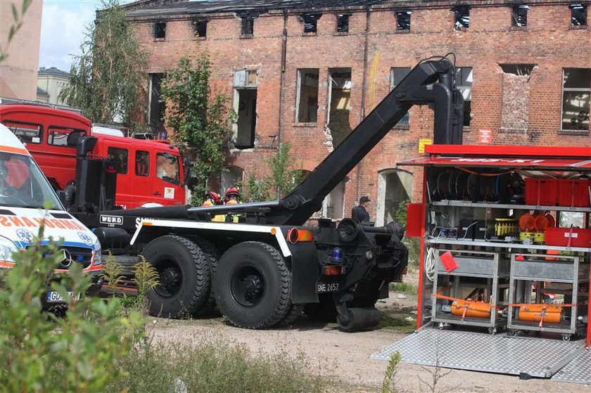 Zawalił się strop fabryki! Tam mogli być ludzie