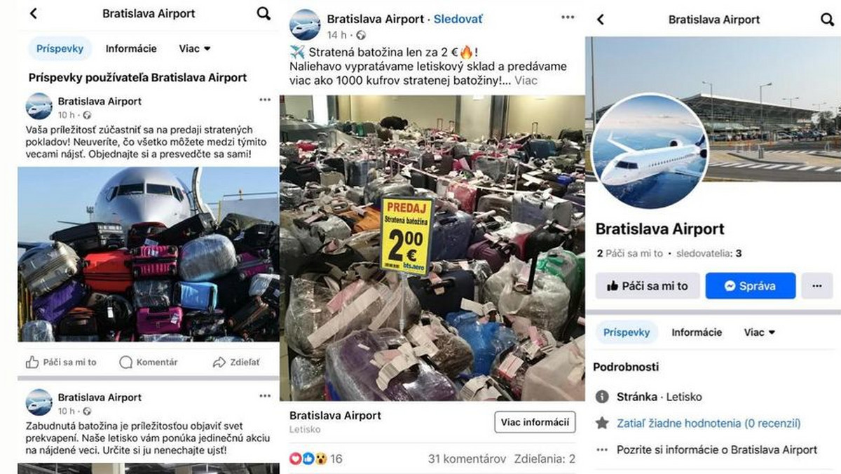 "Kup zagubione bagaże za 2 euro". Lotnisko ostrzega przed oszustwem